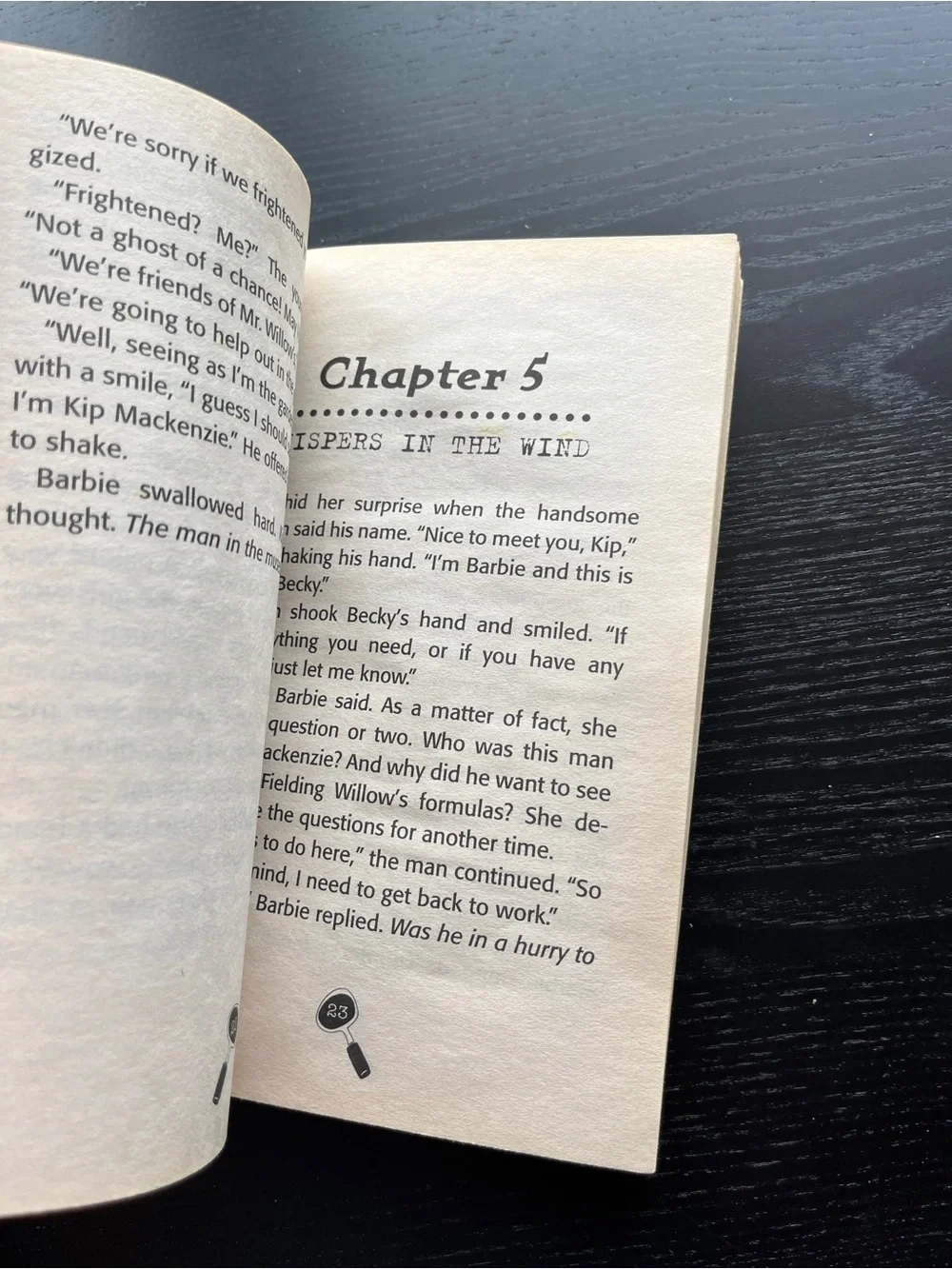 Vintage Barbie Book Lot: The Class Act Hardcover & Haunted Mansion Mystery Paper
